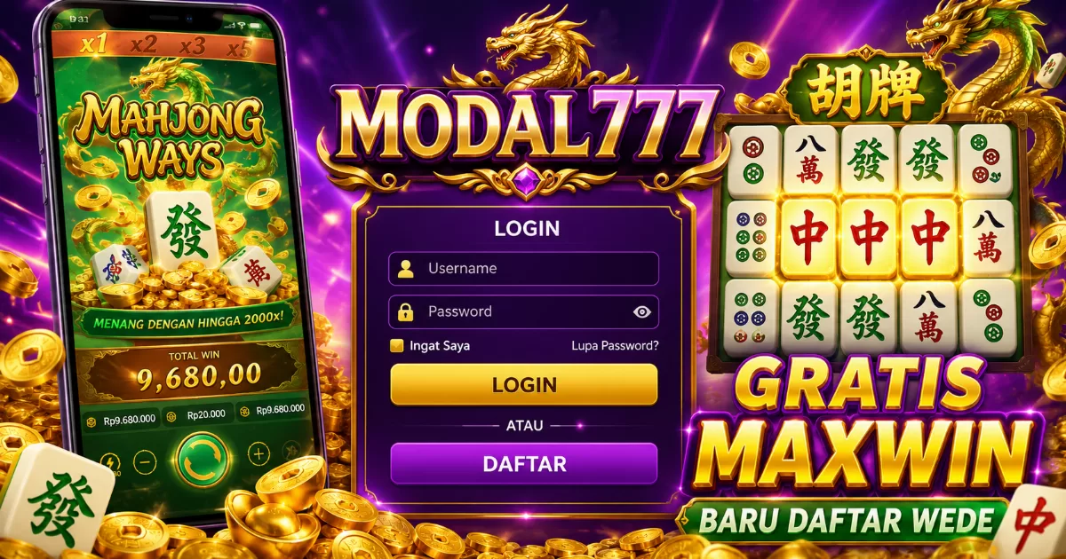 modal777 Masuk